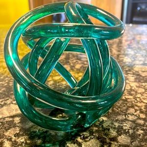 Torre & Tagus Orbit Glass Decor Ball